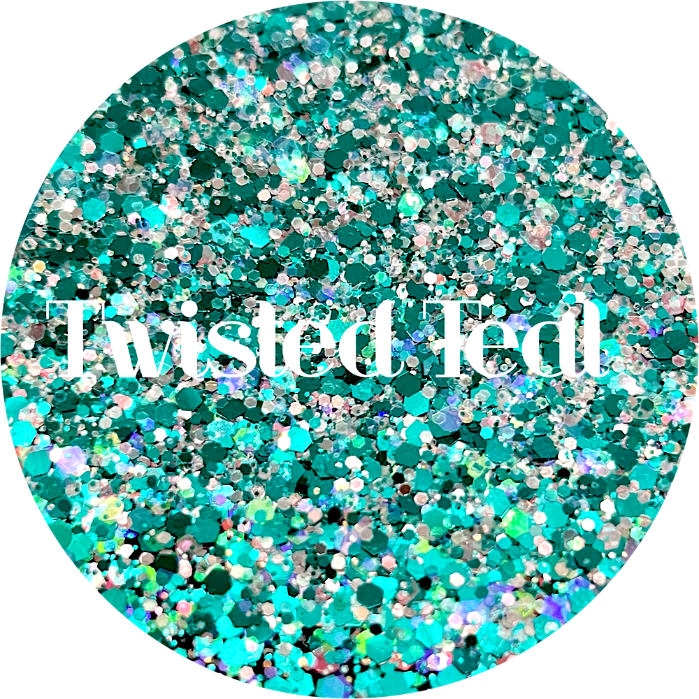 Polyester Glitter - Twisted Teal by Glitter Heart Co.&#x2122;