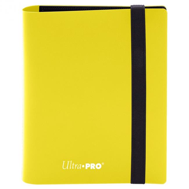 Ultra Pro Pro Binder 4 Pocket Eclipse - Lemon Yellow