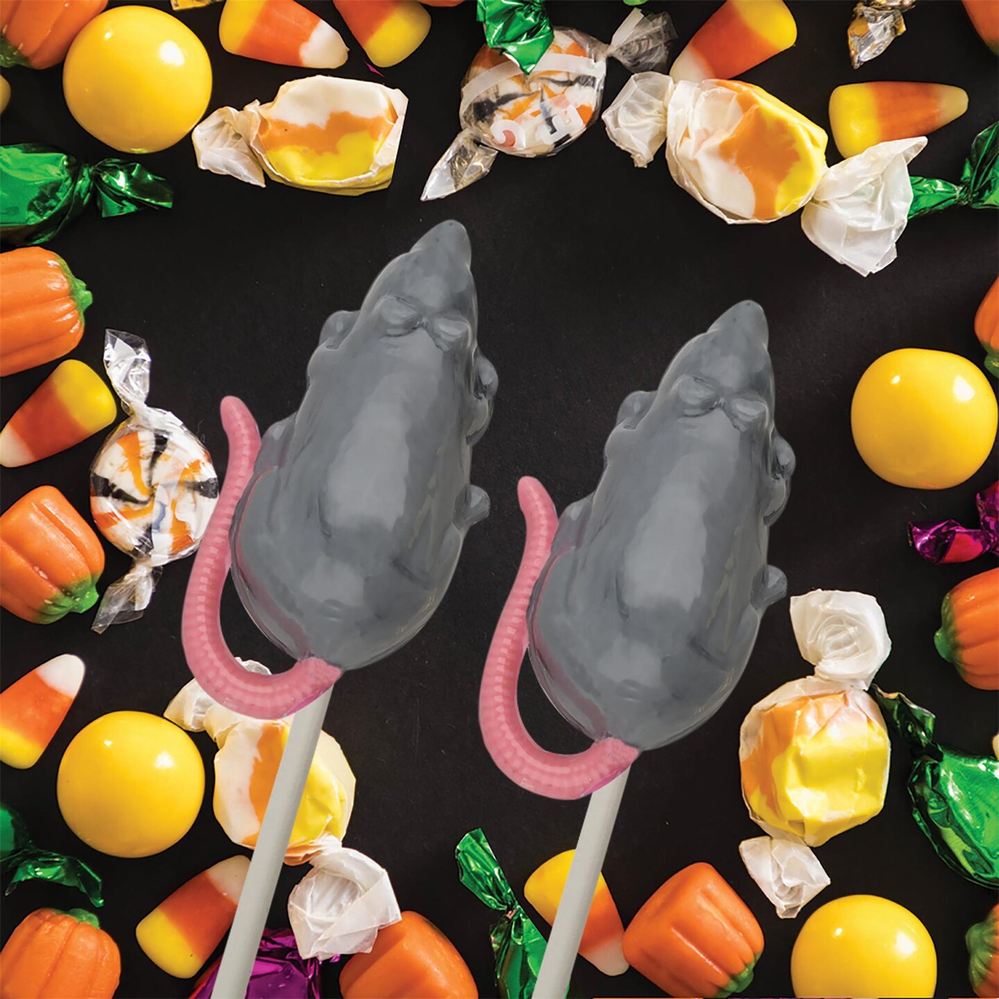 Chocolate Mold Rat Lolly