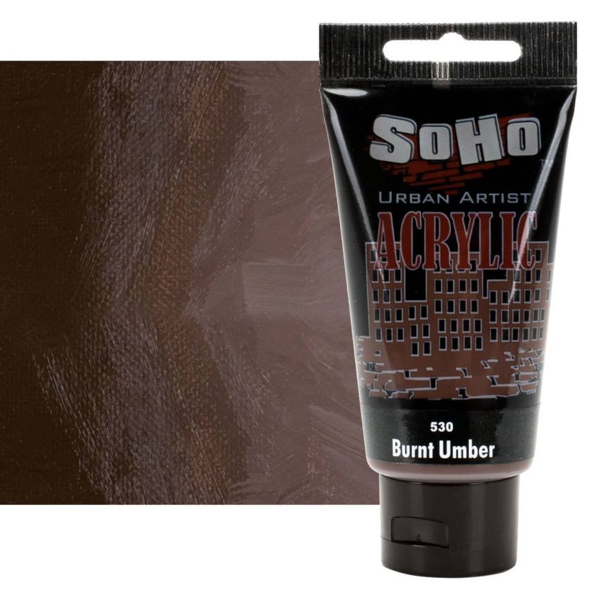 SoHo Urban Artist Acrylic Paint - Thick, Rich, Water-Resistant, Heavy Body Paint