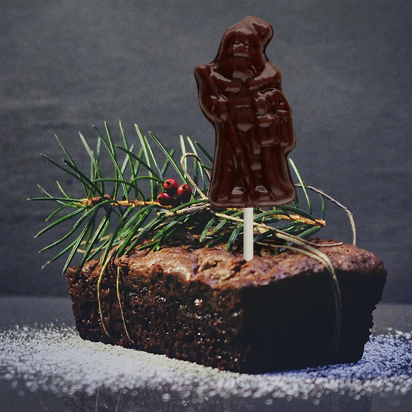 Chocolate Mold Old Fashioned Santa Pop