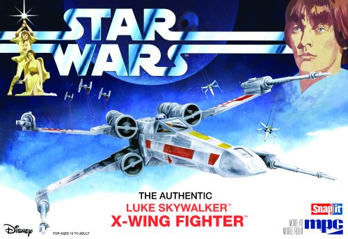 Round2  1/63 Star Wars a New Hope X-Wing Fighter 1:63 Plastic Model