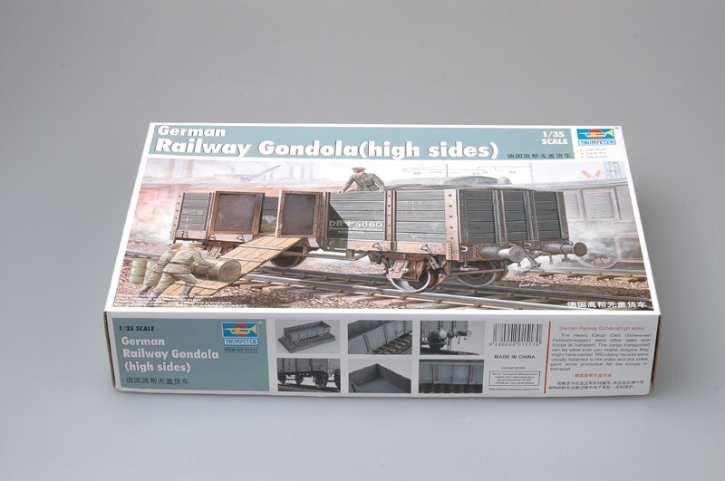 Trumpeter  1/35 GERMAN RAILWAY GONDOLA 1/35 Plastic Model