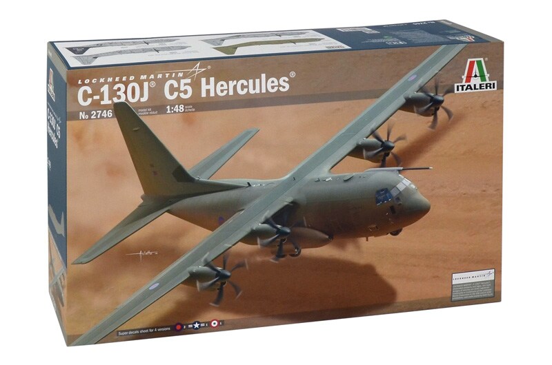 Italeri  1/48 HERCULES C-130J C5 Plastic Model