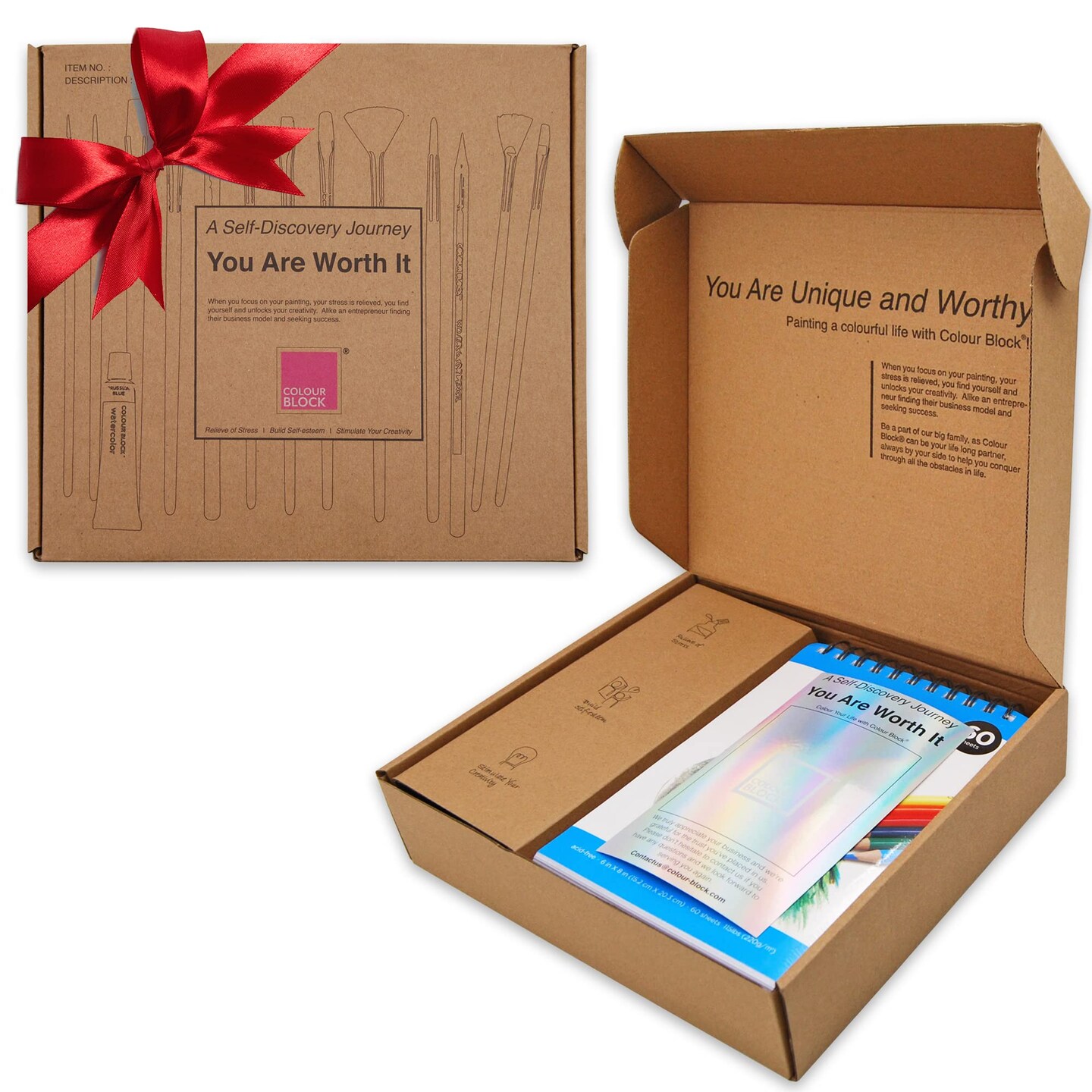 Drawing Travel Art Set - 60 sheets 6 x 8 Inches Drawing Pad,16 Drawing Colored Pencils Set, 12 Soft Pastels Set, 2 Sketching Pencils, and 8 Assorted Tools for School Supply