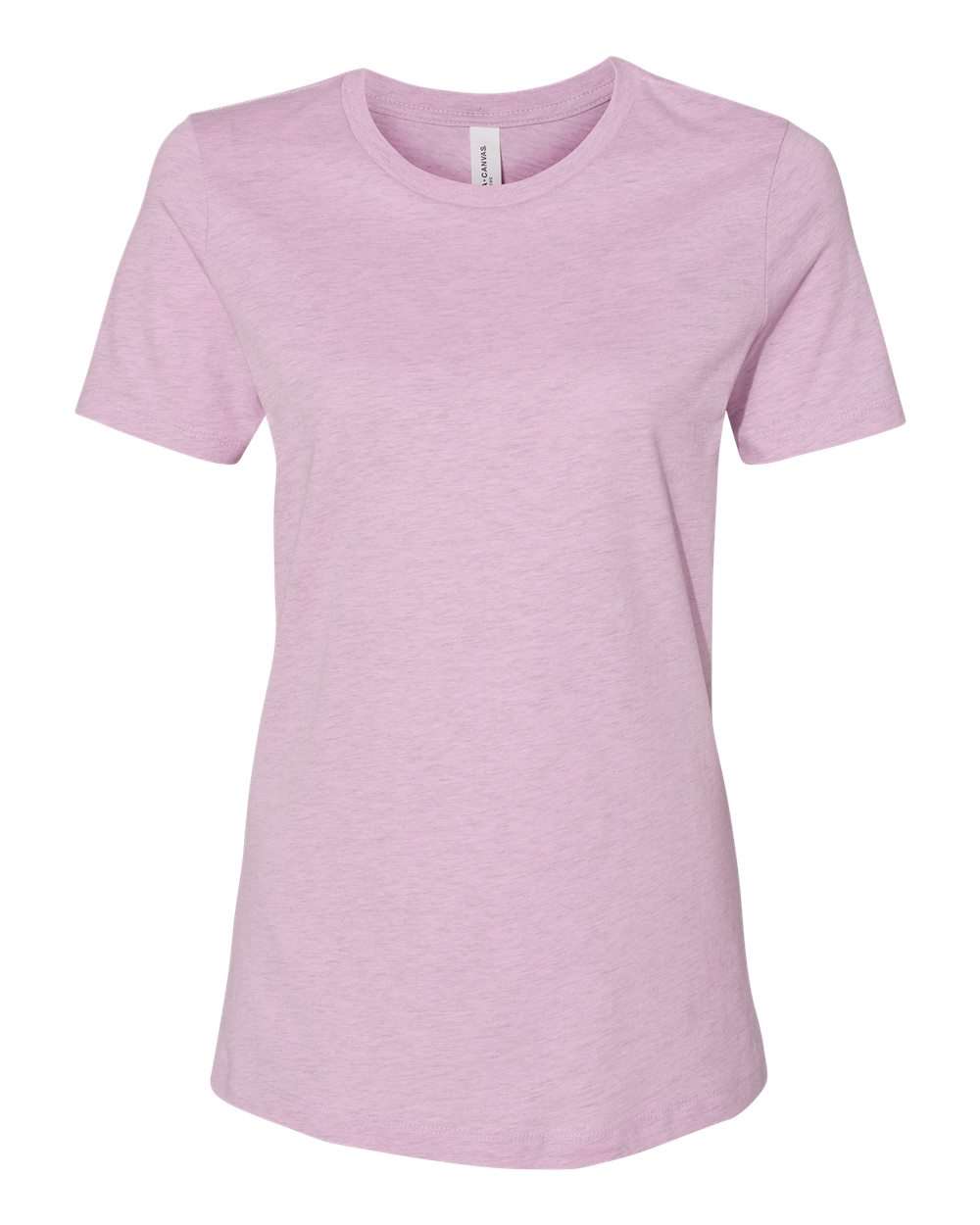 BELLA + CANVAS - Women’s Relaxed Fit Heather Cvc Tee 4.2 Oz 52/48 Ring ...