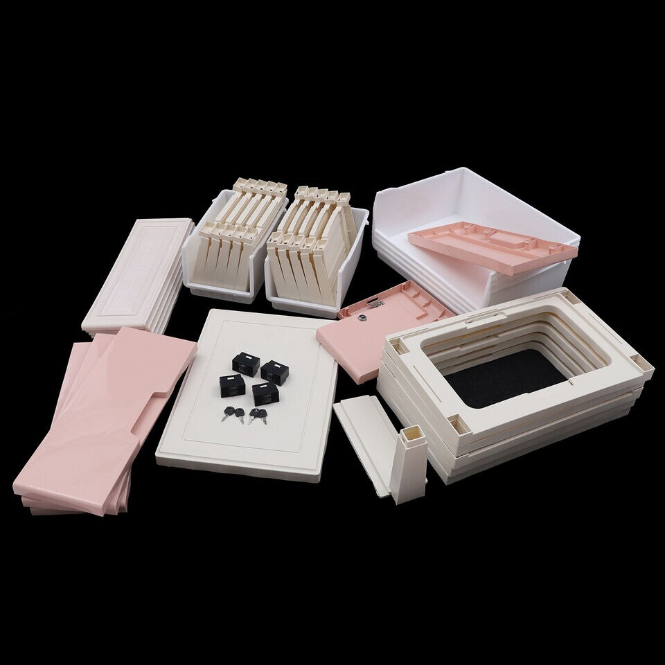 6 Closet Drawers Organizer Storage Plastic Cabinet Dresser Clothes.