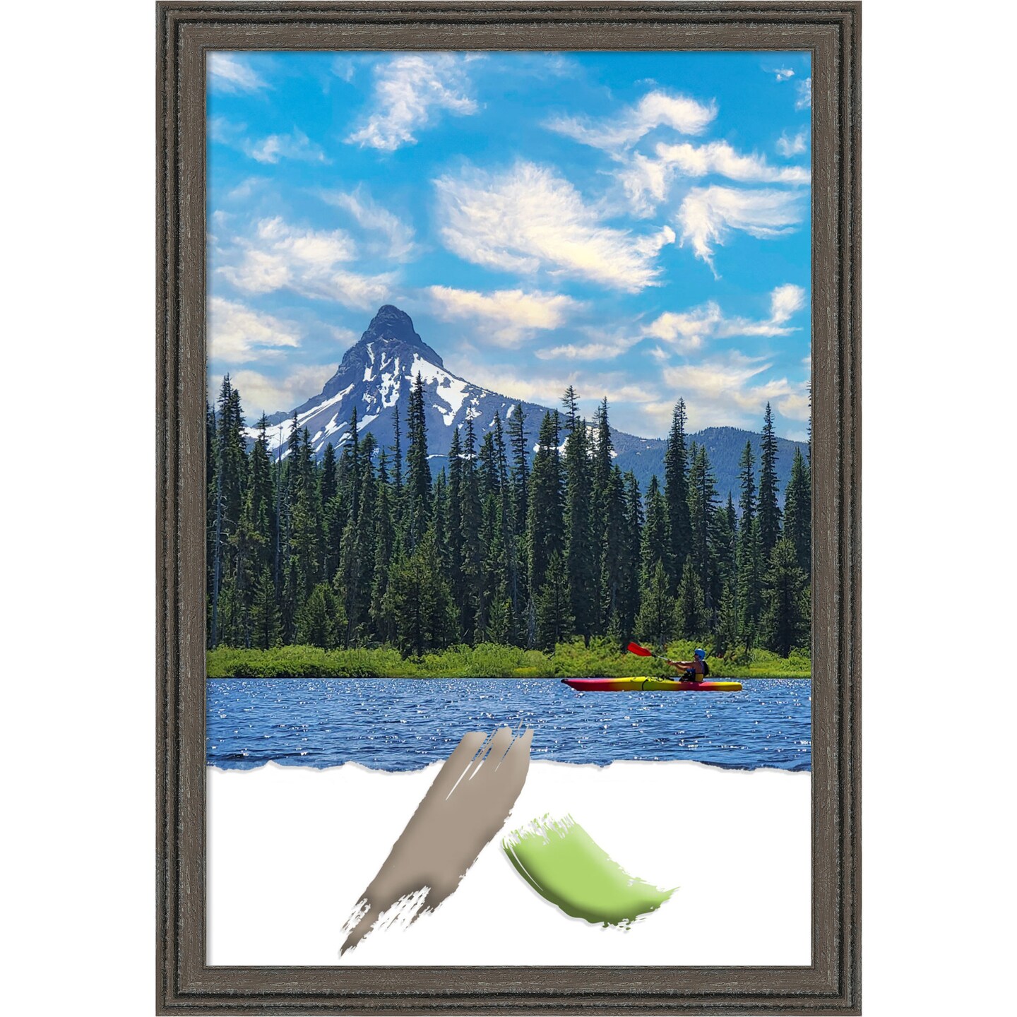 Upcycled Wood Picture Frame