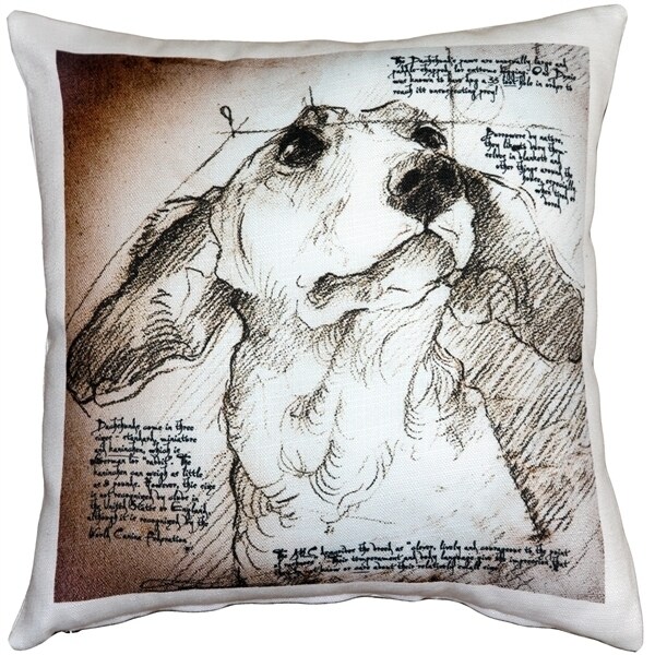 Pillow Decor   - Dachshund 17x17 Dog Pillow