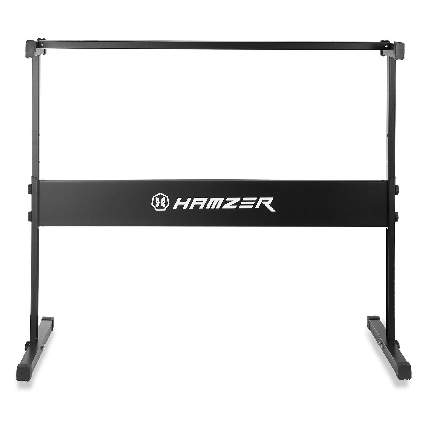 Hamzer Heavy Duty, H Style Piano Keyboard Stand - Height Adjustable w/Non Slip Caps for Digital Electronic Piano, Black