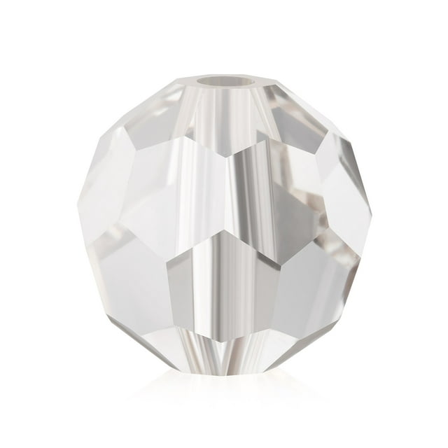 Preciosa 3mm Czech Crystal Glass 5&#x22; Round Beads Strand, 42pcs