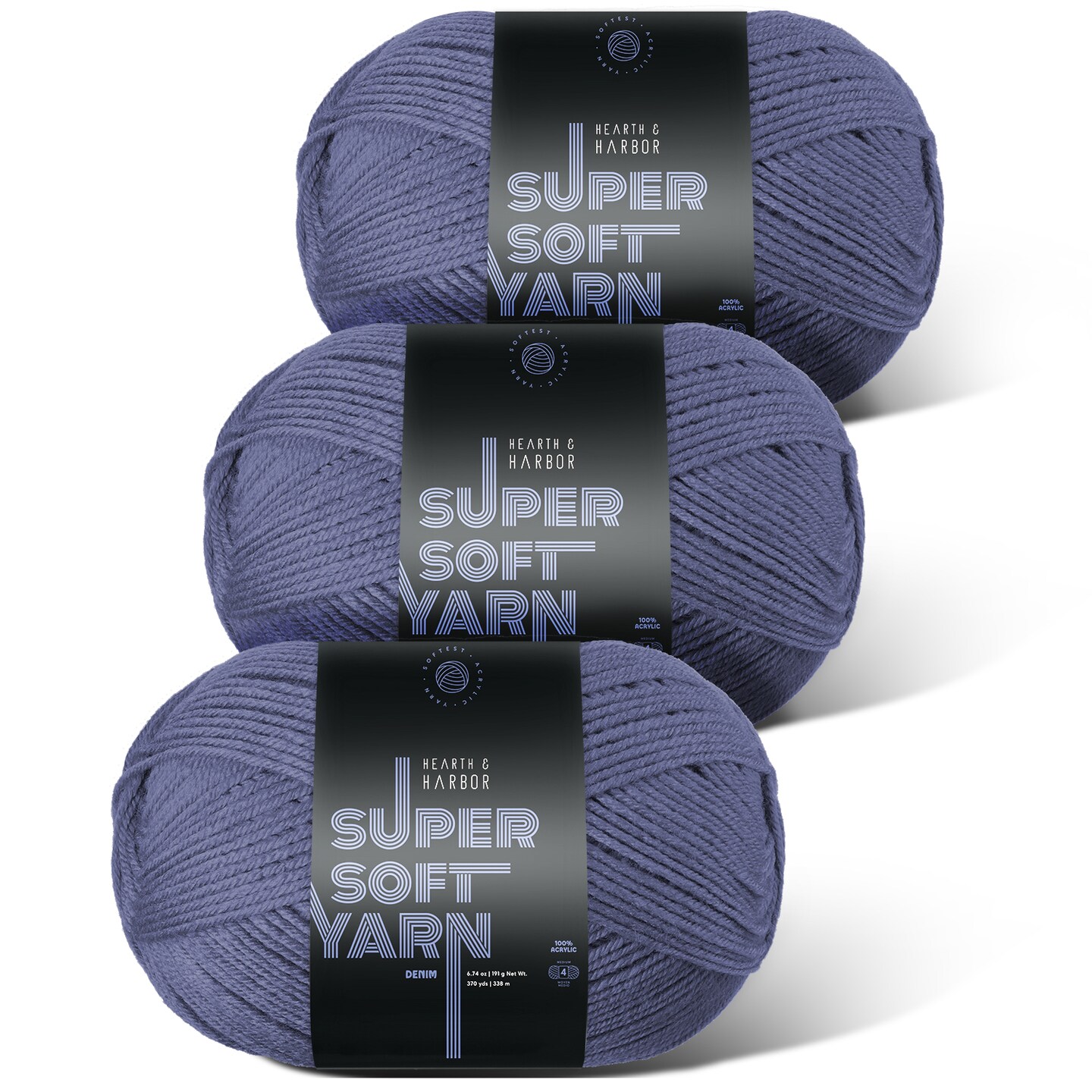 Hearth & Harbor Acrylic Yarn Skeins