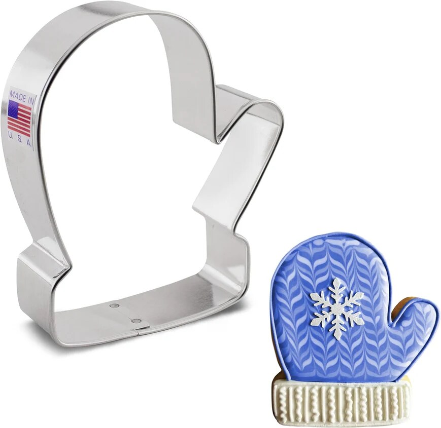 Ann Clark Winter Mitten Cookie Cutter 4&#x22;