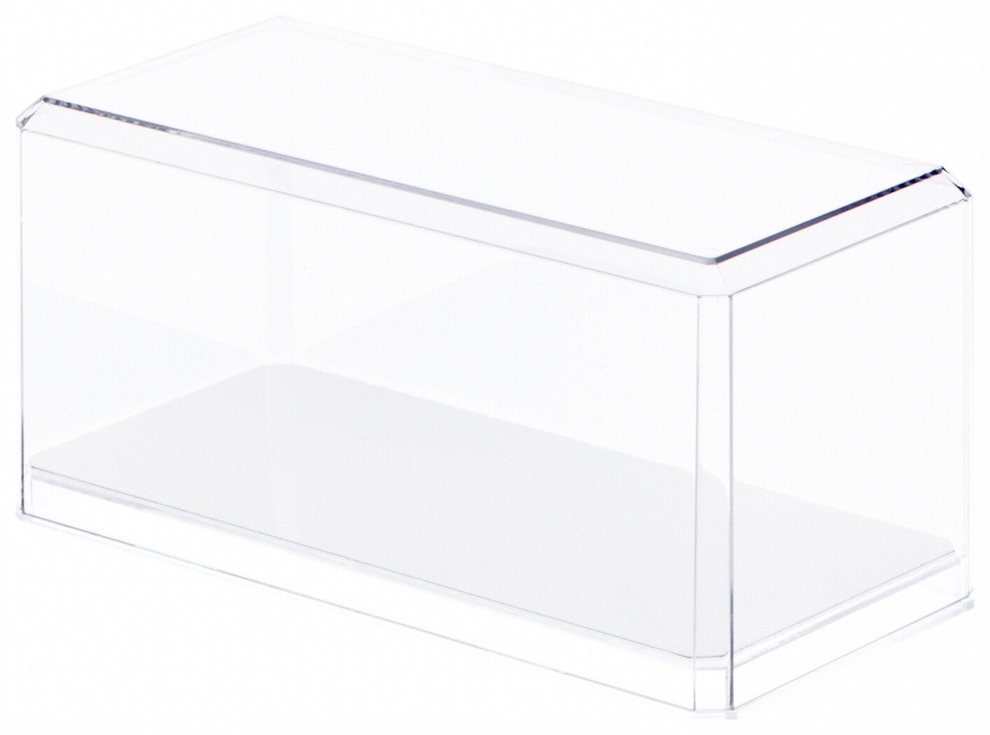 thumbnail image 2 of Pioneer Plastics 633C-UV Display Case - Clear Plastic For 1:64 Scale Trucks, 15.625x3.5x3 Inches 2 of 12