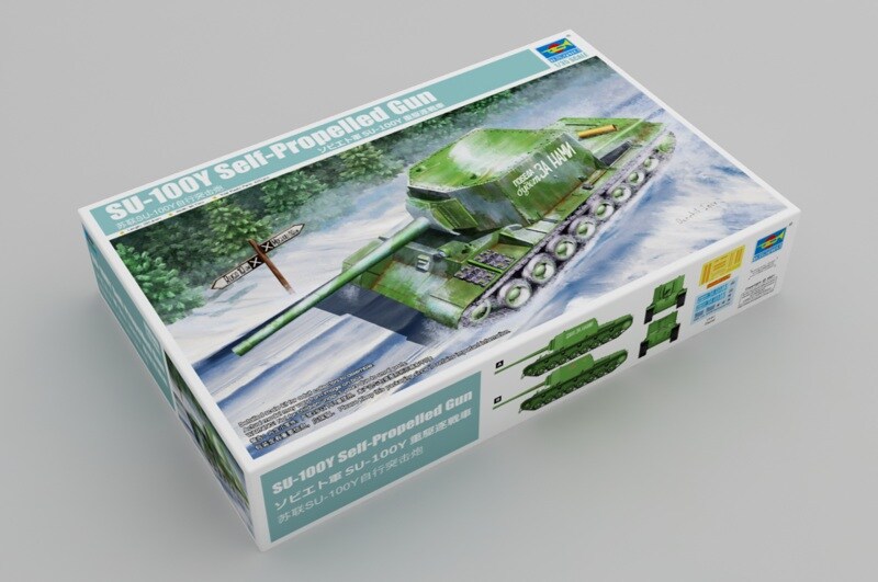 Trumpeter  1/35 SU-100Y SELF-PROPELLED GUN Plastic Model