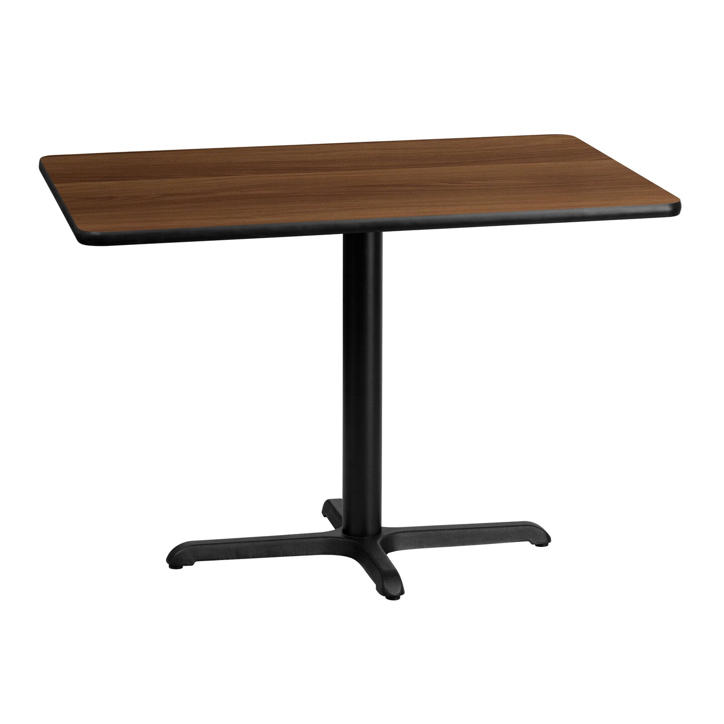 Emma and Oliver 30"x42" Rectangular Laminate Table with 23.5"x29.5" Table Height Base