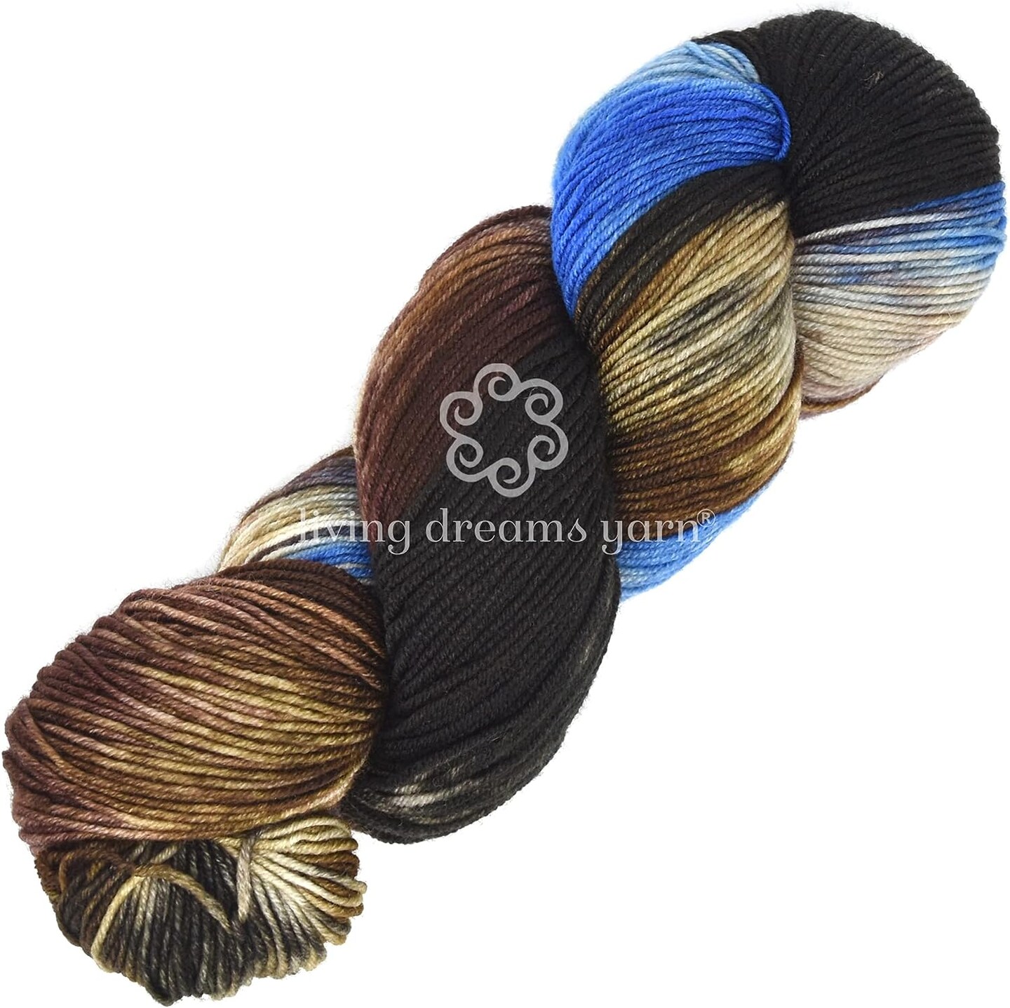 Living Dreams Yarn Galilea: Colorful Superwash Merino Sock Yarn. Super Soft and Strong. Hand Dyed to Perfection
