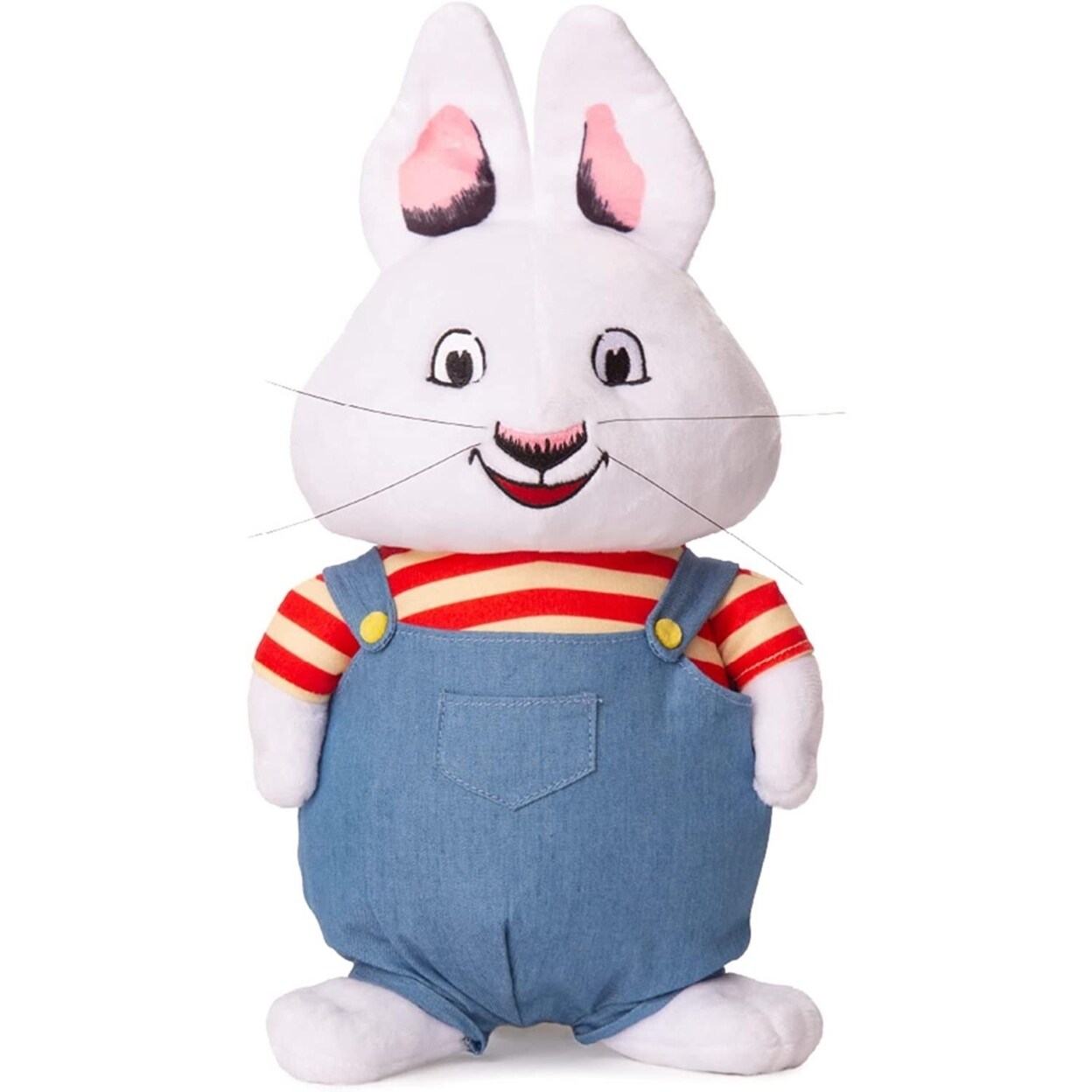 Max And Ruby Max Rabbit Plush Doll Overalls Mighty Mojo Kids Tv Show Figure