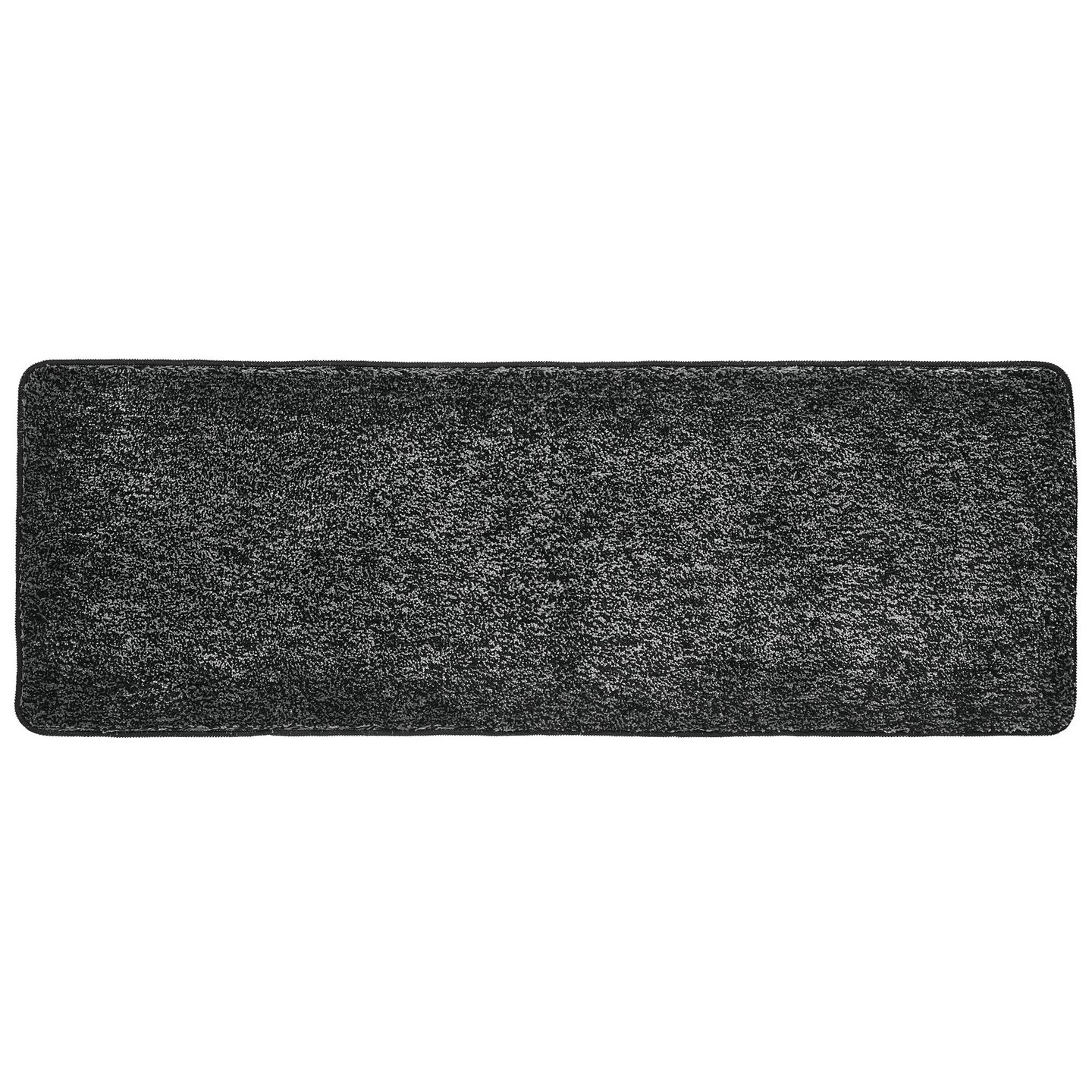 mDesign Heathered Soft Microfiber X-Long Accent Rug Mat/Runner