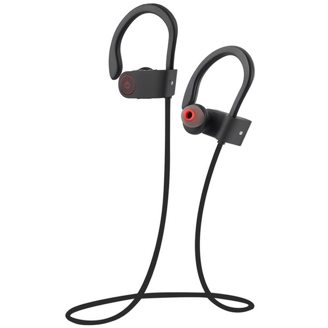 Wireless Headset Ipx7 Waterproof Sport Headphones In-Ear Wireless4.1 Stereo Earphone Noise Canceling Neck Earbuds