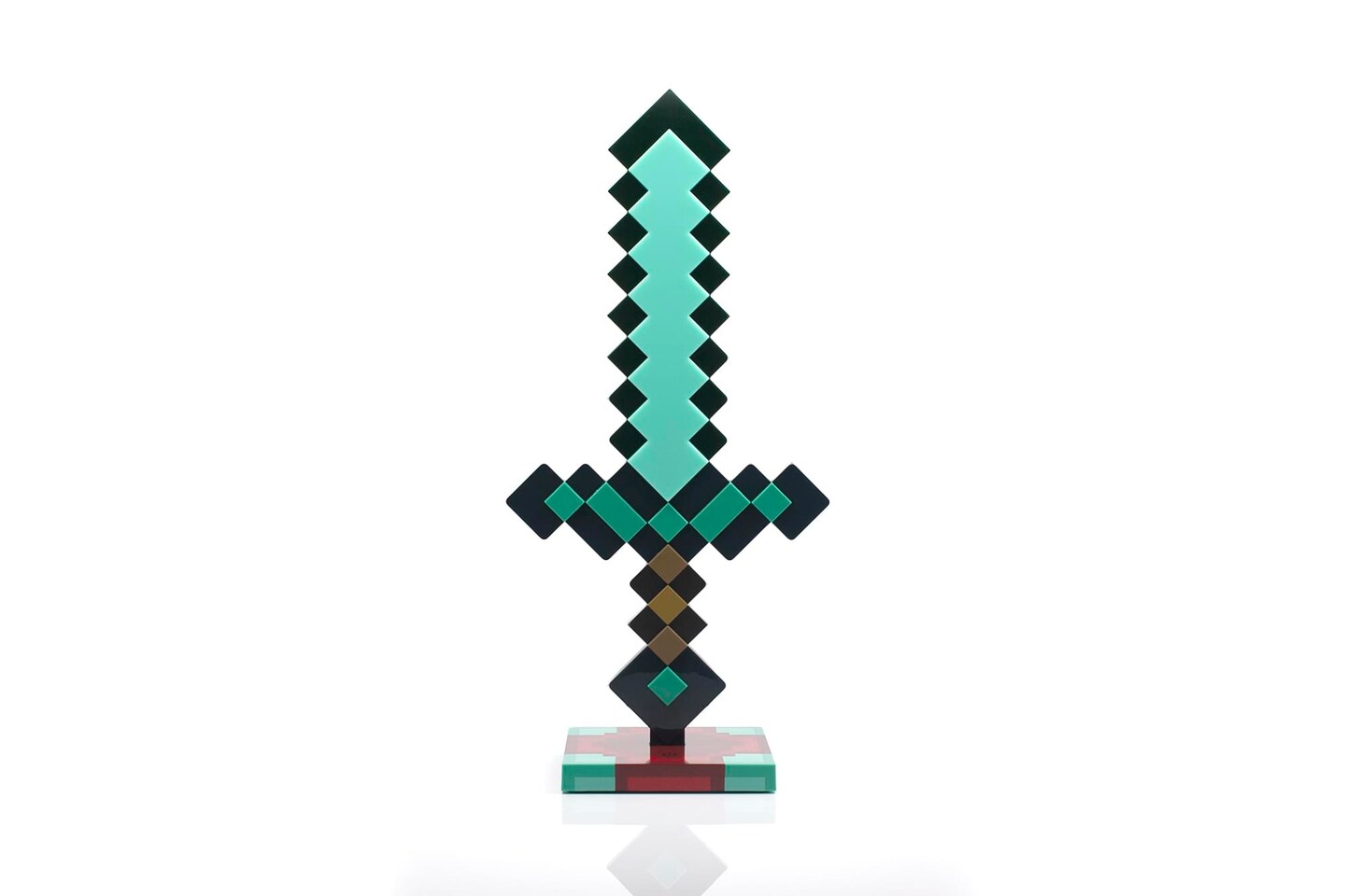 Minecraft Diamond Sword 14 Inch USB Desk LED Bedside Night Light Lamp