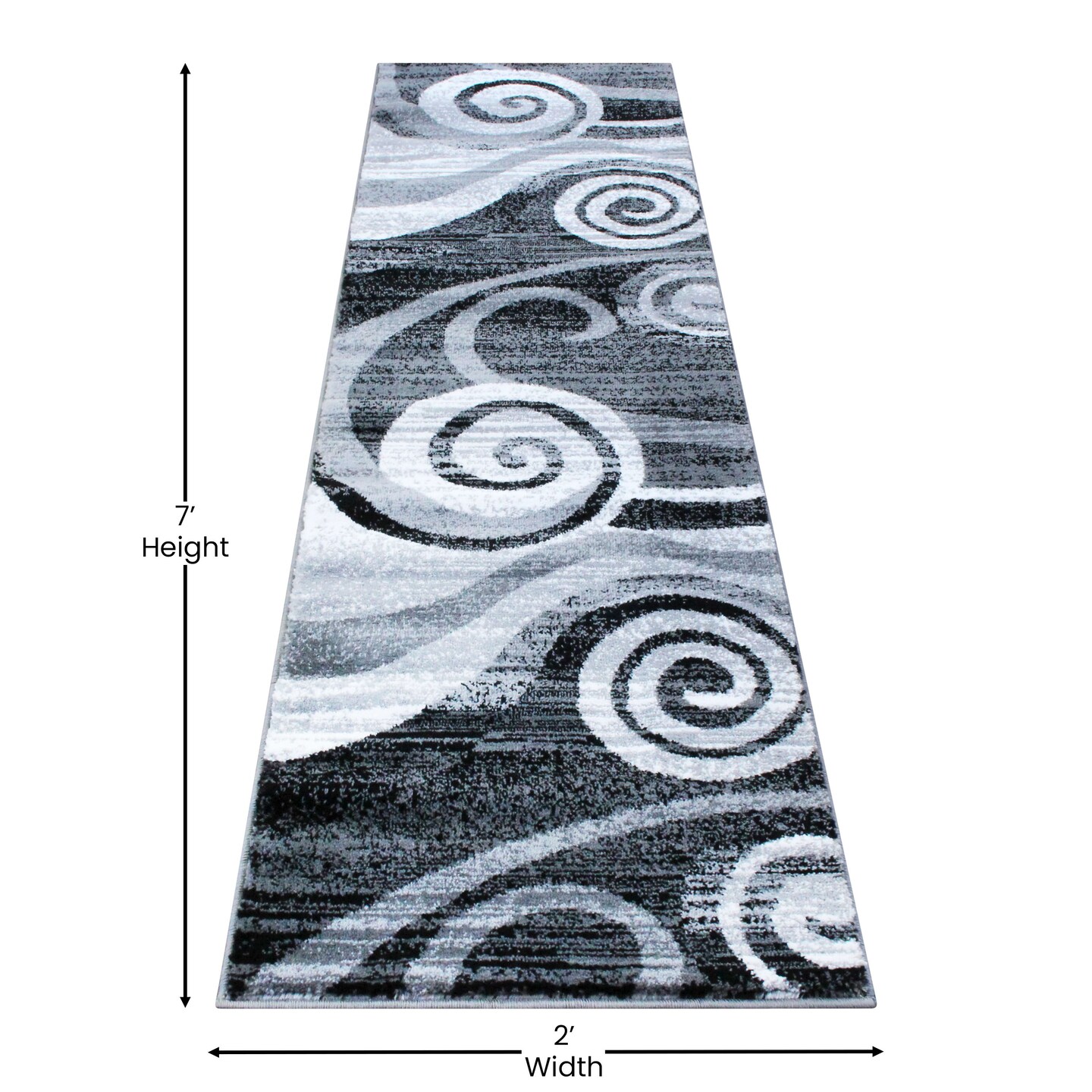 Masada Rugs Stephanie Collection Area Rug with Modern Contemporary Design 1103