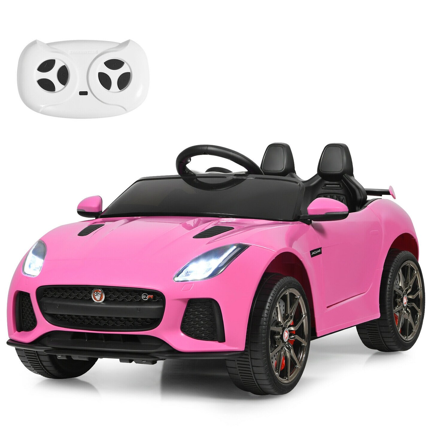 Iron Ride-On Jaguar F-Type SVR Car with Remote and MP3 Music