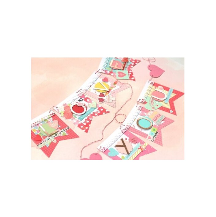 We R Memory Keepers Banner Punch Board 662565 BY American Crafts