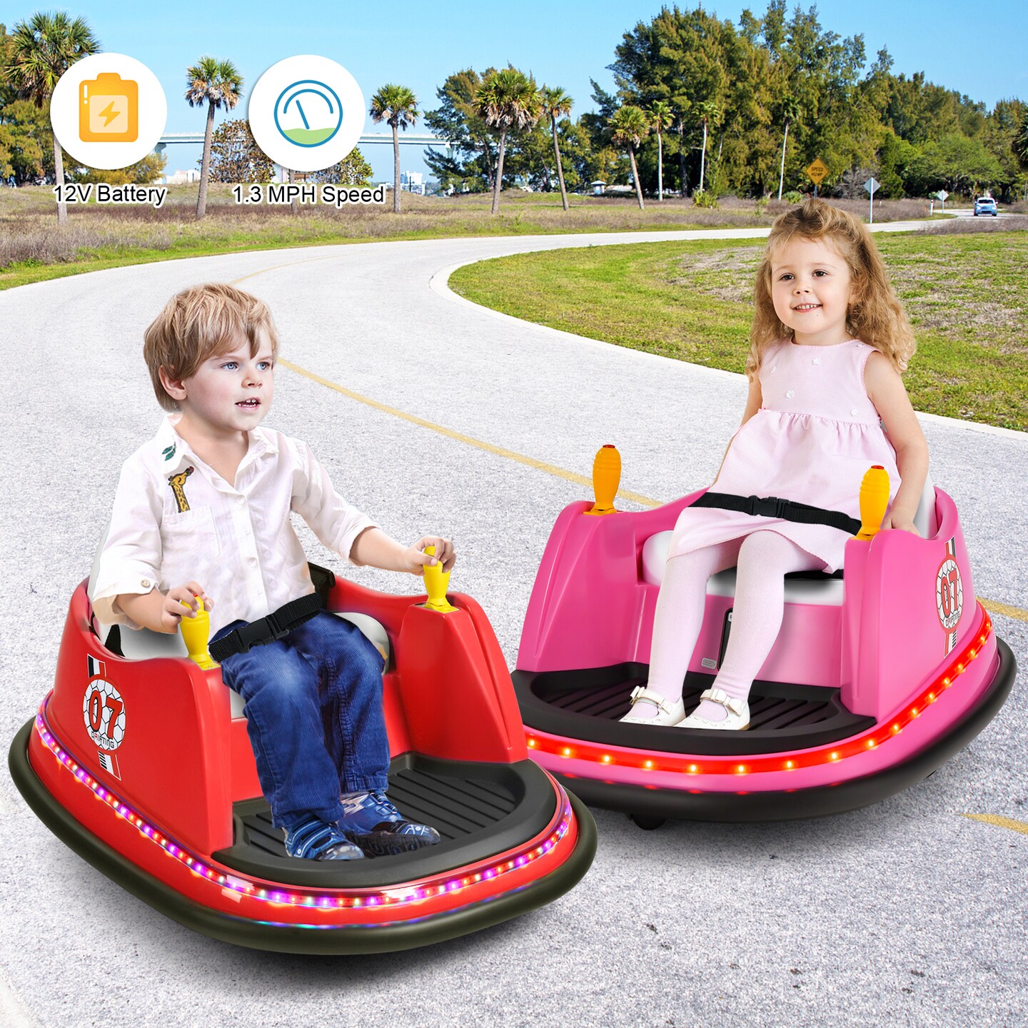 Kids Ride On Bumper Car with Remote Control Ideal Gift for Special Occasions