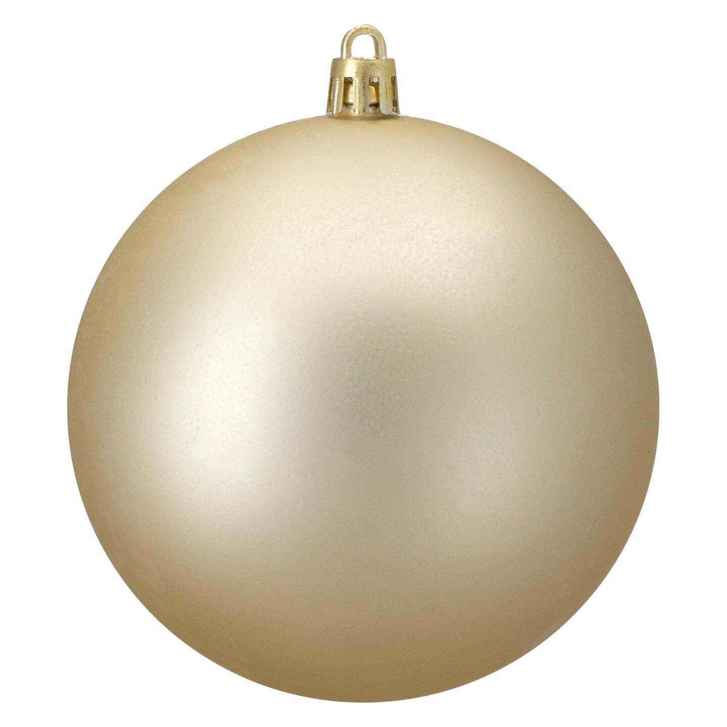 Northlight Matte Champagne Gold Shatterproof Christmas Ball Ornament 4 100mm Michaels 7639