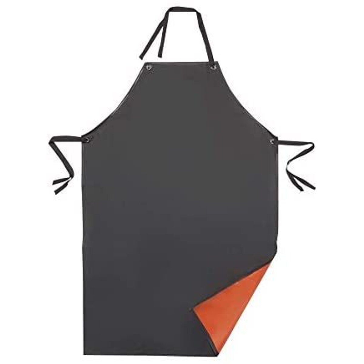 Heavy Duty Waterproof Apron, Vinyl Material (Black, 29.5 x 43.3 In, 2 Pack)