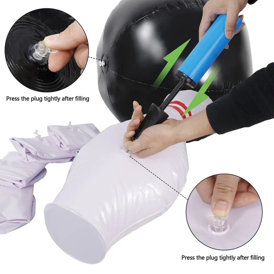 Inflatable Kids Bowling Set for Kids Indoor Games Fun Giant Yard Garden Games