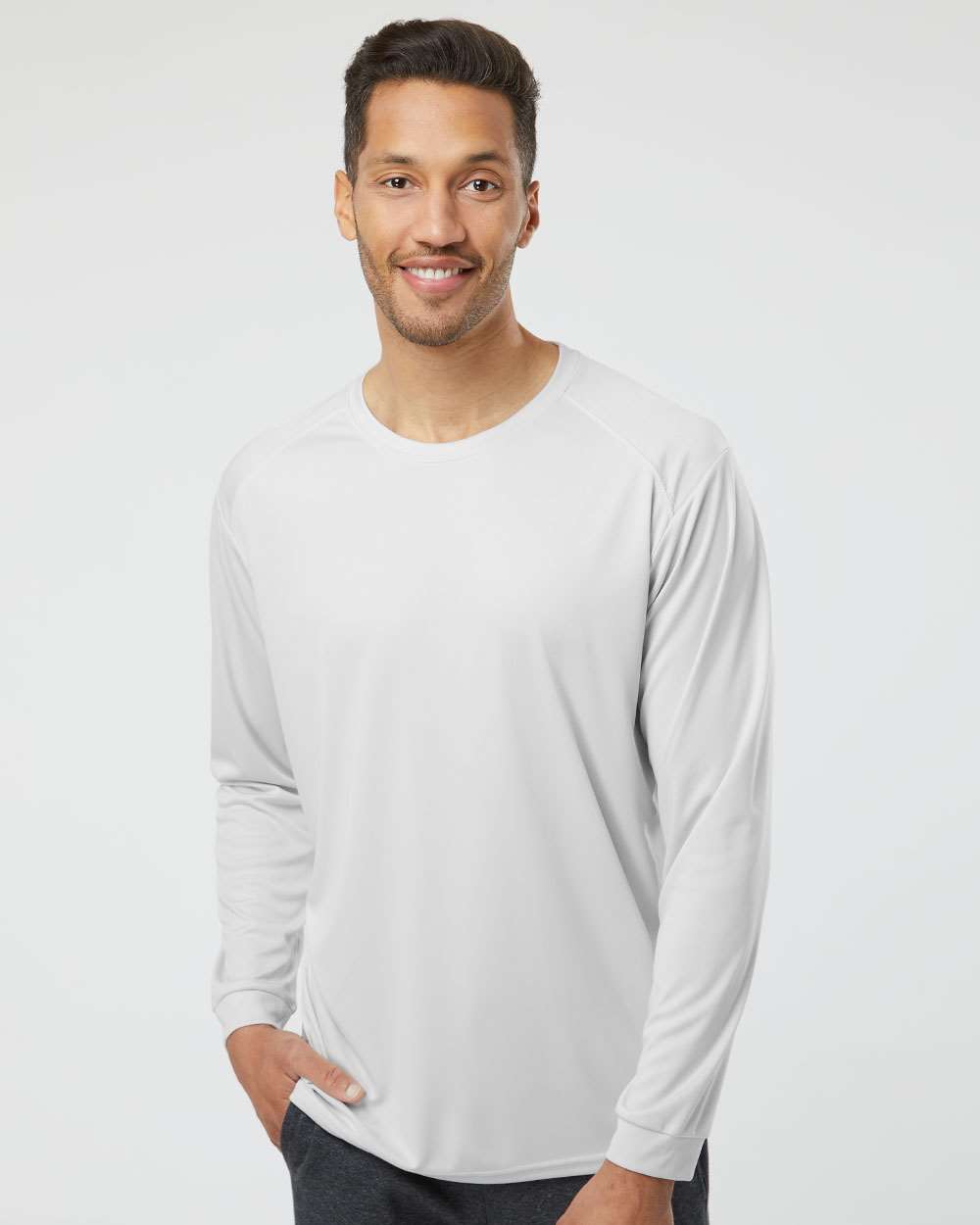 Paragon® Unisex Islander Performance Crewneck Long Sleeve T Shirt