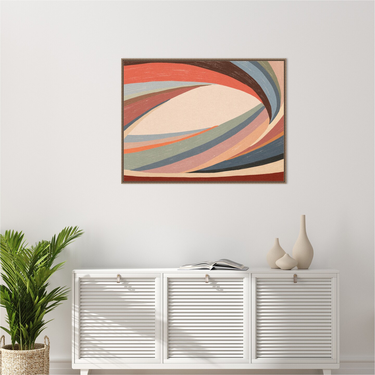 Tunnel Vision by Fabian Lavater Framed Canvas Wall Art