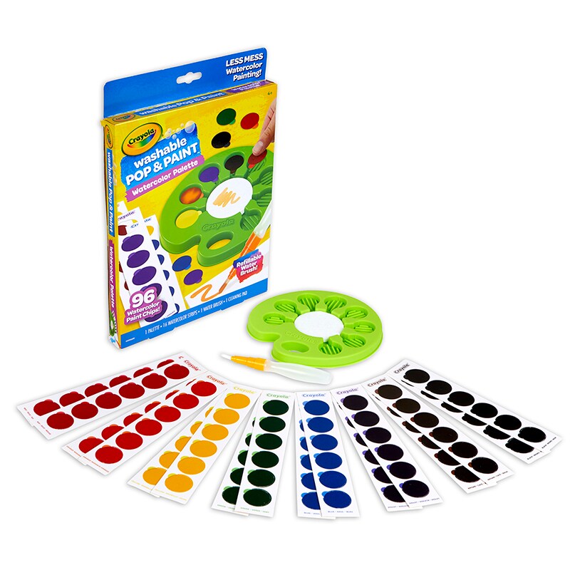 Pop &#x26; Paint Washable Watercolor Palette
