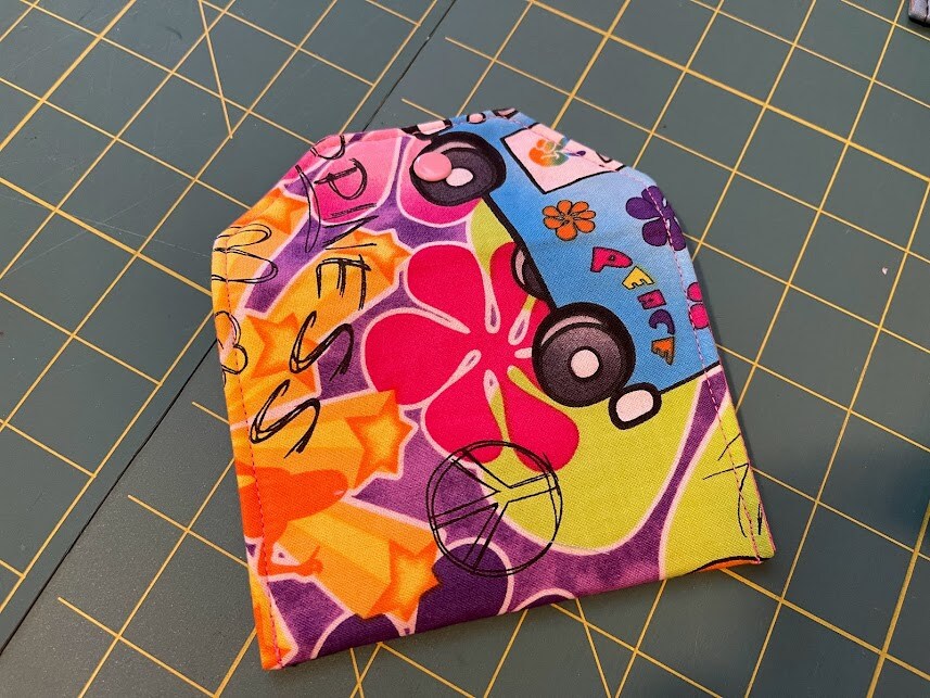 Hippie discount coin purse