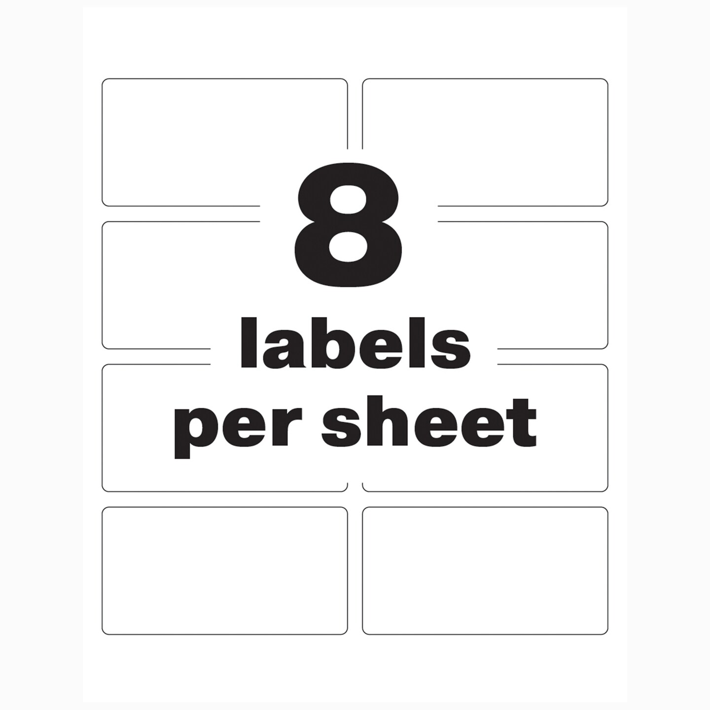 Avery PermaTrack Destructible Asset Tag Labels, 2&#x22; x 3-3/4&#x22;, 64 Asset Tags (60539)