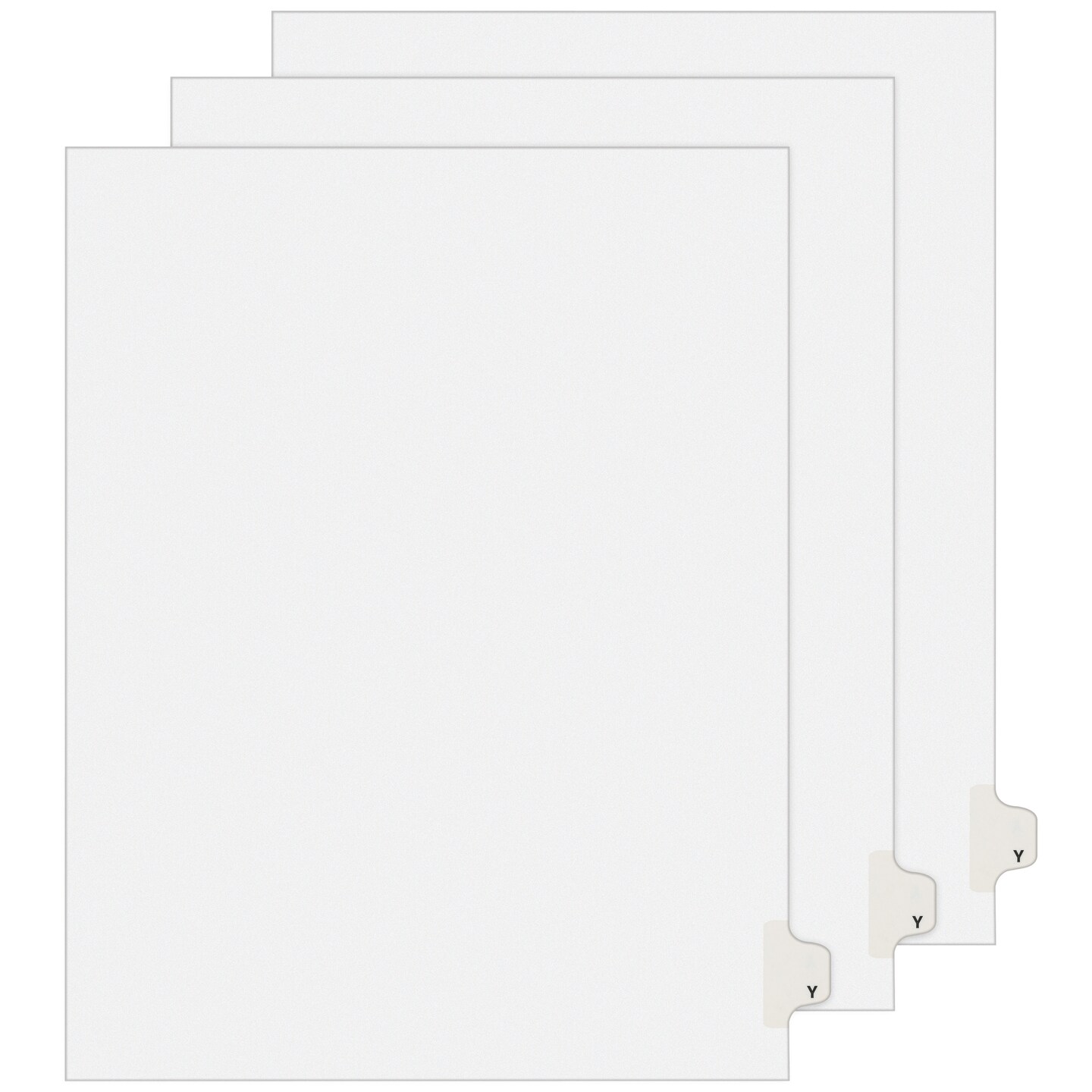 Avery Legal Exhibit Unpunched Dividers For Use With Any Binding System ...