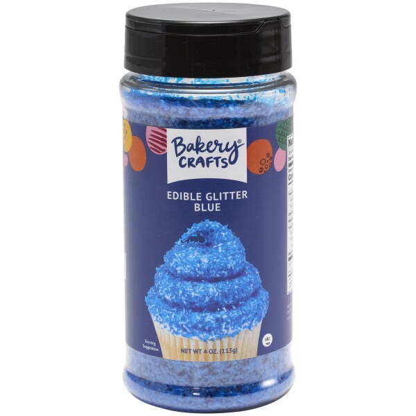 Blue Edible Glitter