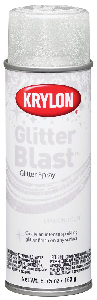 Krylon Glitter Blast Spray Paint, 5.7 oz., Diamond Dust