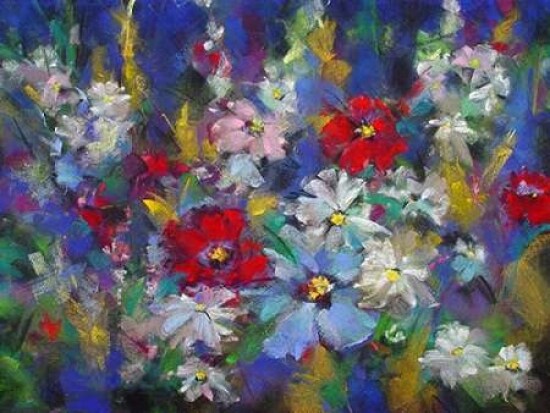 Red White and Bloom Poster Print by Anne Kindl - Item # VARPDXK2302D