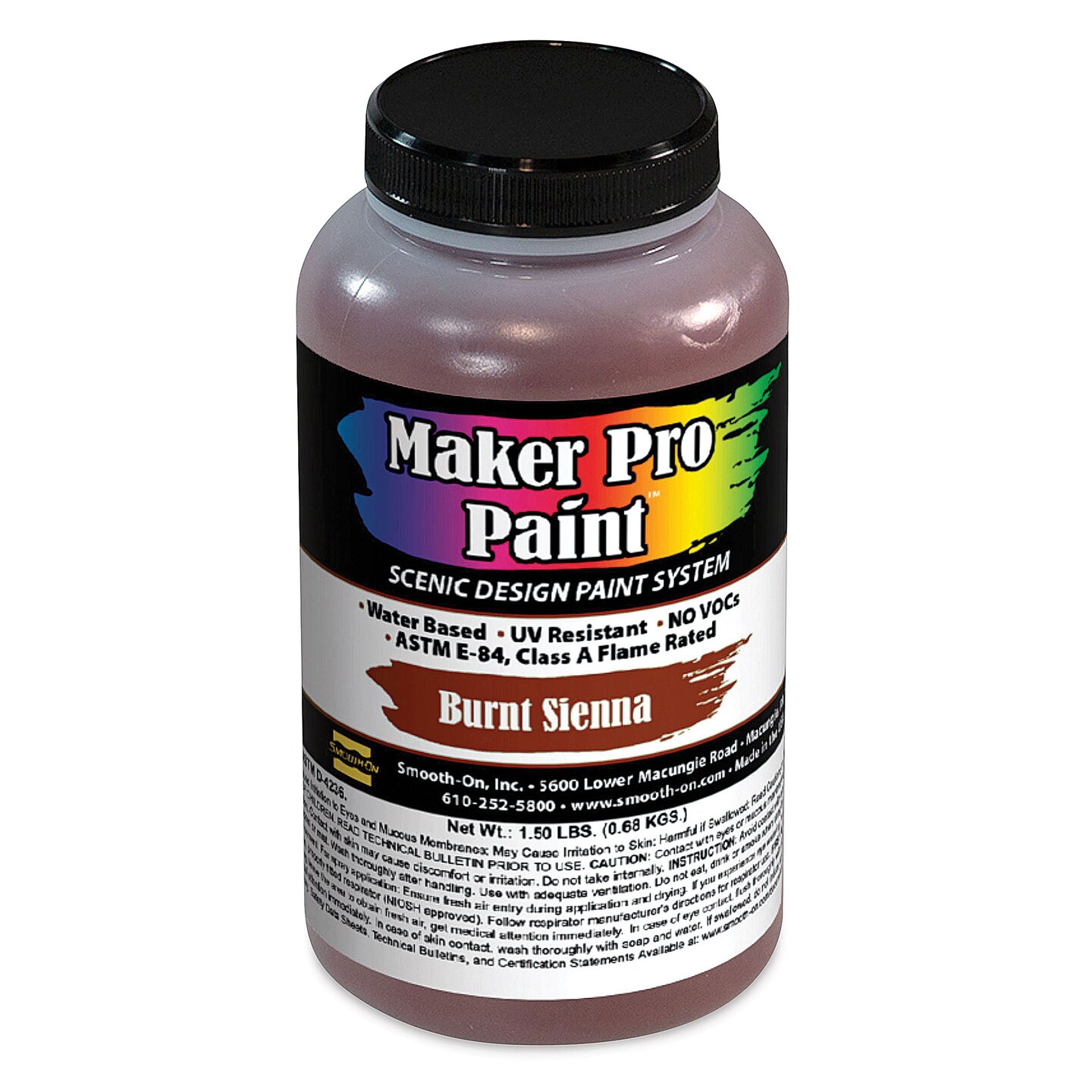 Smooth-On Maker Pro Acrylic-Urethane Paint - Burnt Sienna, 16 oz | Michaels