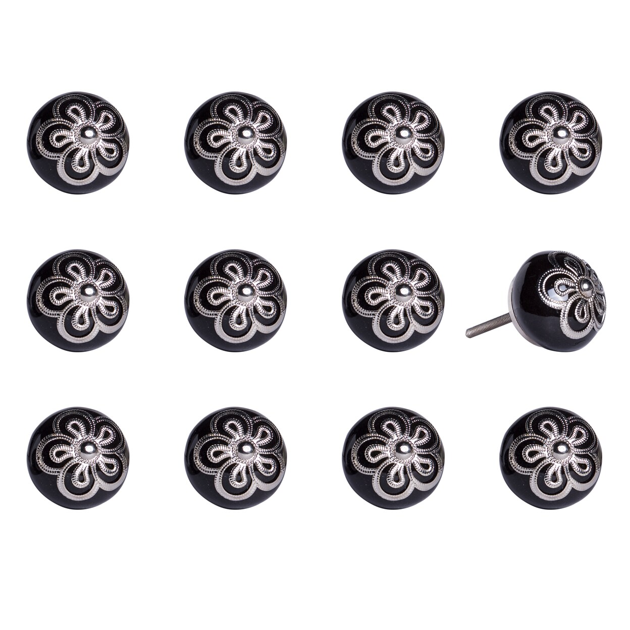 Knob-It    Classic Cabinet and Drawer Knobs  12-Piece  2