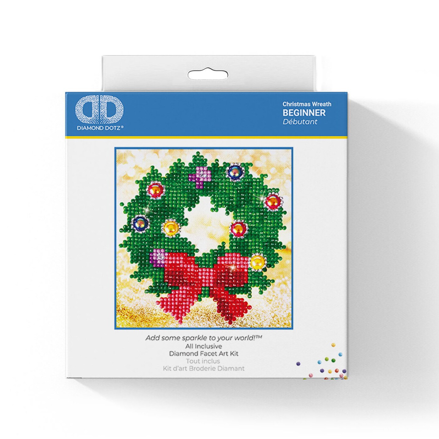 Diamond Dotz Christmas Wreath Diamond Painting Kits for Adults - Diamond Art Kits a Relaxing Creative Craft Kit with Dotz Gems