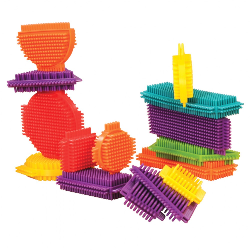 Edushape Young Brix - Flexible Bristled Blocks - 36 Pieces