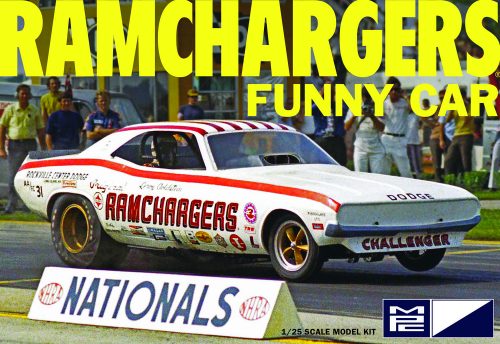 Round2  1/25 Ramchargers Dodge Challenger Funny 1:25 Plastic Model
