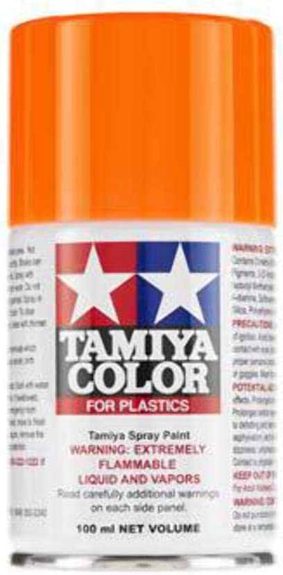 Tamiya   TS-96 Fluorescent Orange, 100ml Spray Lacquer Paint For Plastics