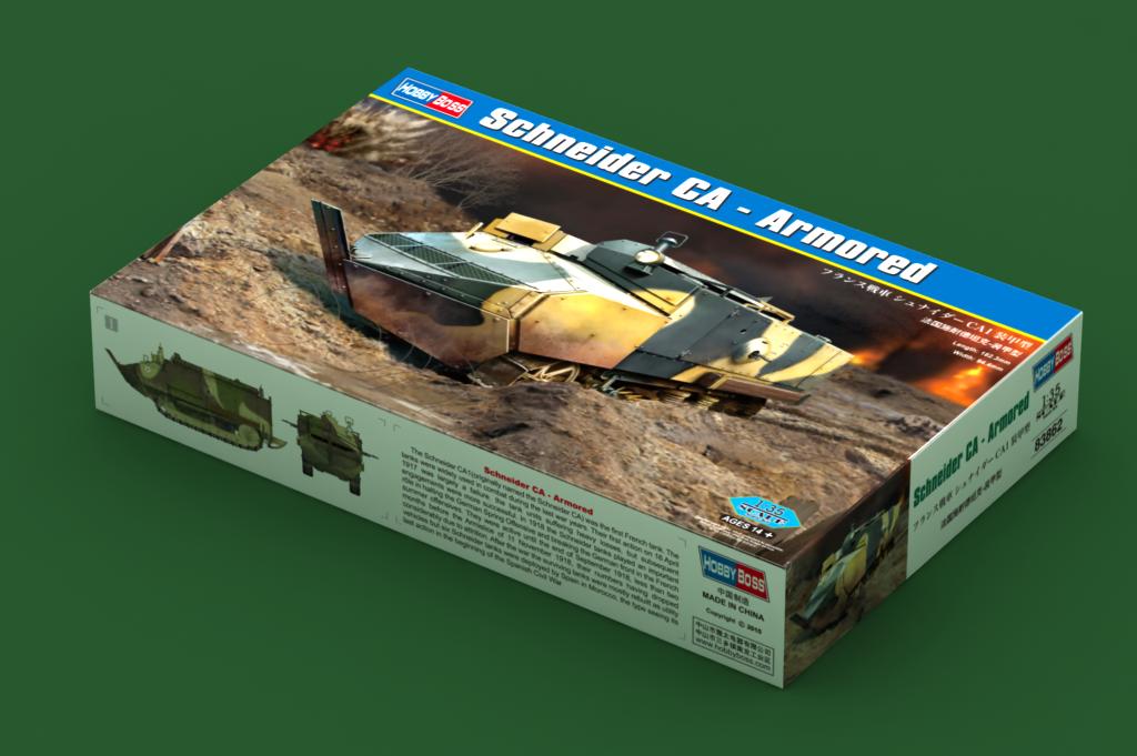 HobbyBoss  1/35 SCHNEIDER CA -      ARMORED Plastic Model