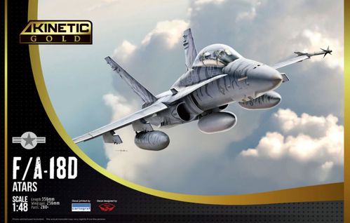 Kinetic  1/48 F/A-18D ATARS Plastic Model