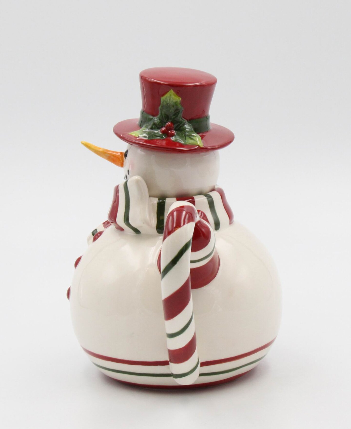 Ceramic Christmas Decor Snowman Teapot, Gift for Her, Gift for Mom, Tea Party D&#xE9;cor, Caf&#xE9; D&#xE9;cor, Christmas D&#xE9;cor